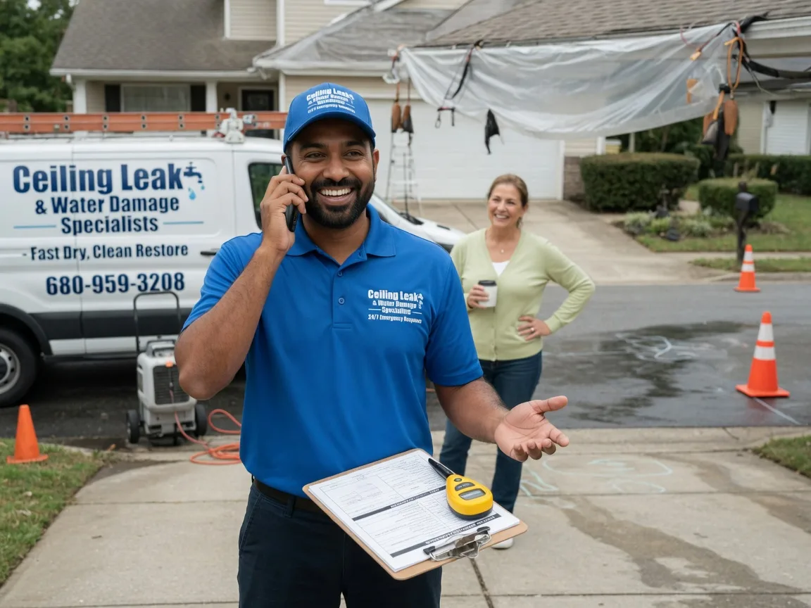 Ceiling Leak Cleanup Bowling Green, OH FAQs